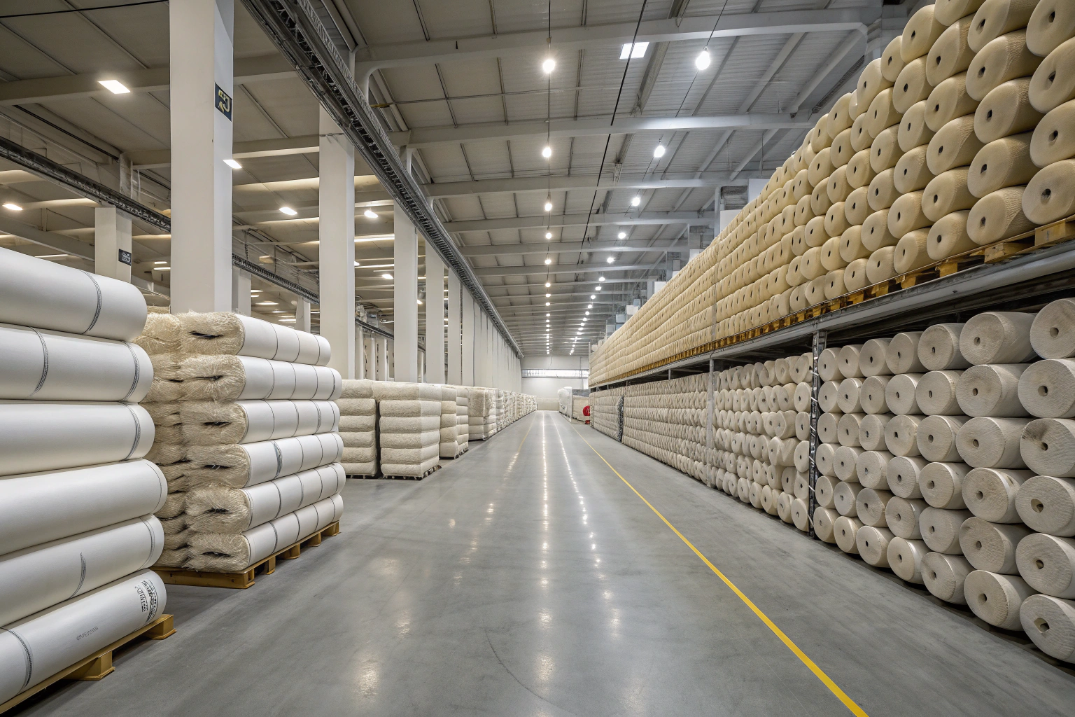 Modern textile manufacturing facility in Keqiao