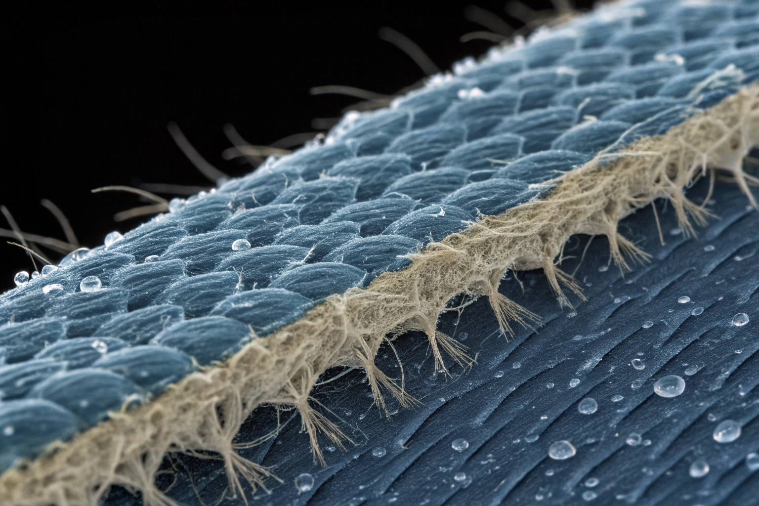 High-performance athletic fabrics with moisture-wicking properties